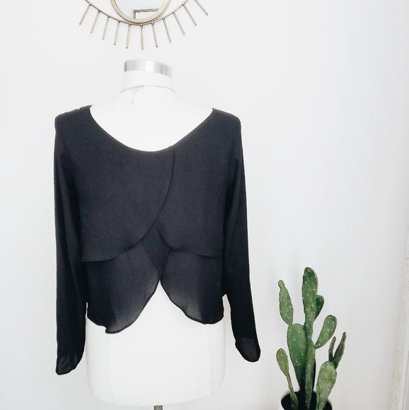 Like New Black Blouse - Picture 6 of 7